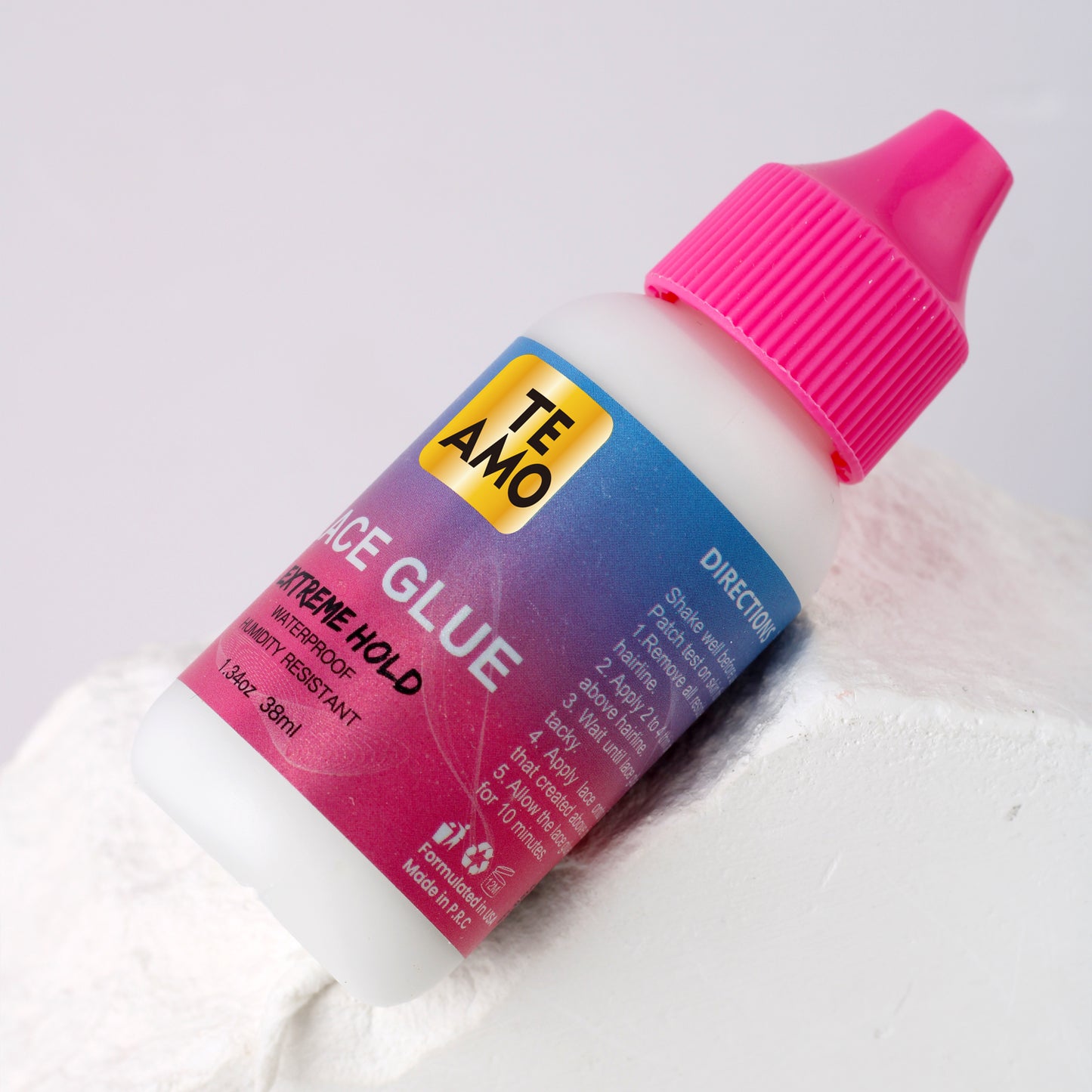 LACE GLUE 1.34oz by TE AMO |Advanced Formula - Extreme Hold|