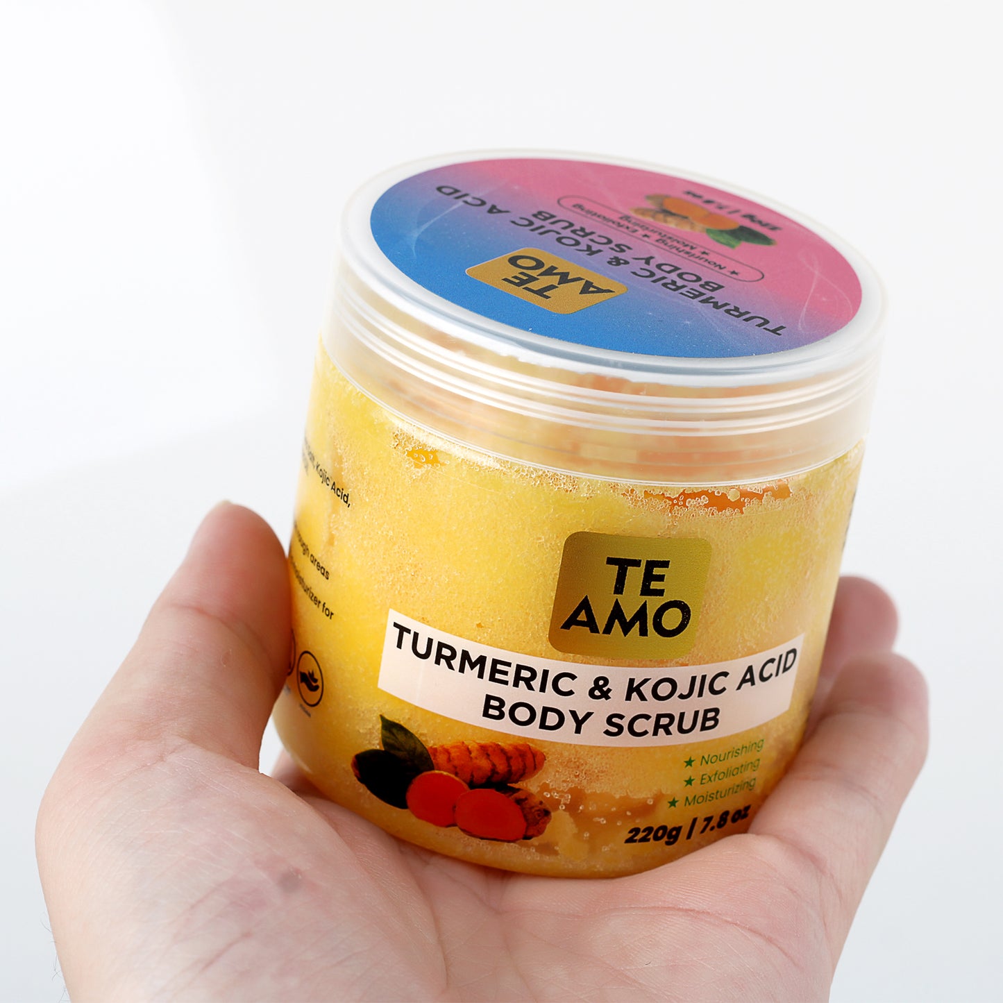 BODY SCRUB – Turmeric & Kojic 7.8 oz by TE AMO