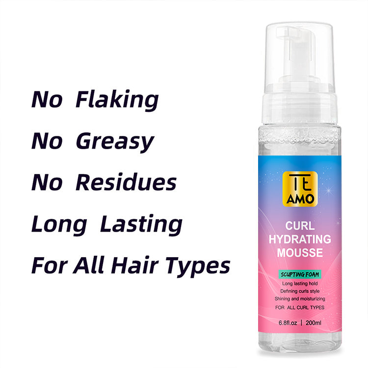 CURL HAIR MOUSSE 6.8 oz - Hydrating Sculpting Foam