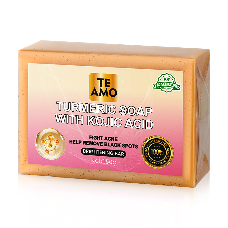 Kojic Acid Soap with Turmeric 5.2 oz by Te Amo - Brightening Bar