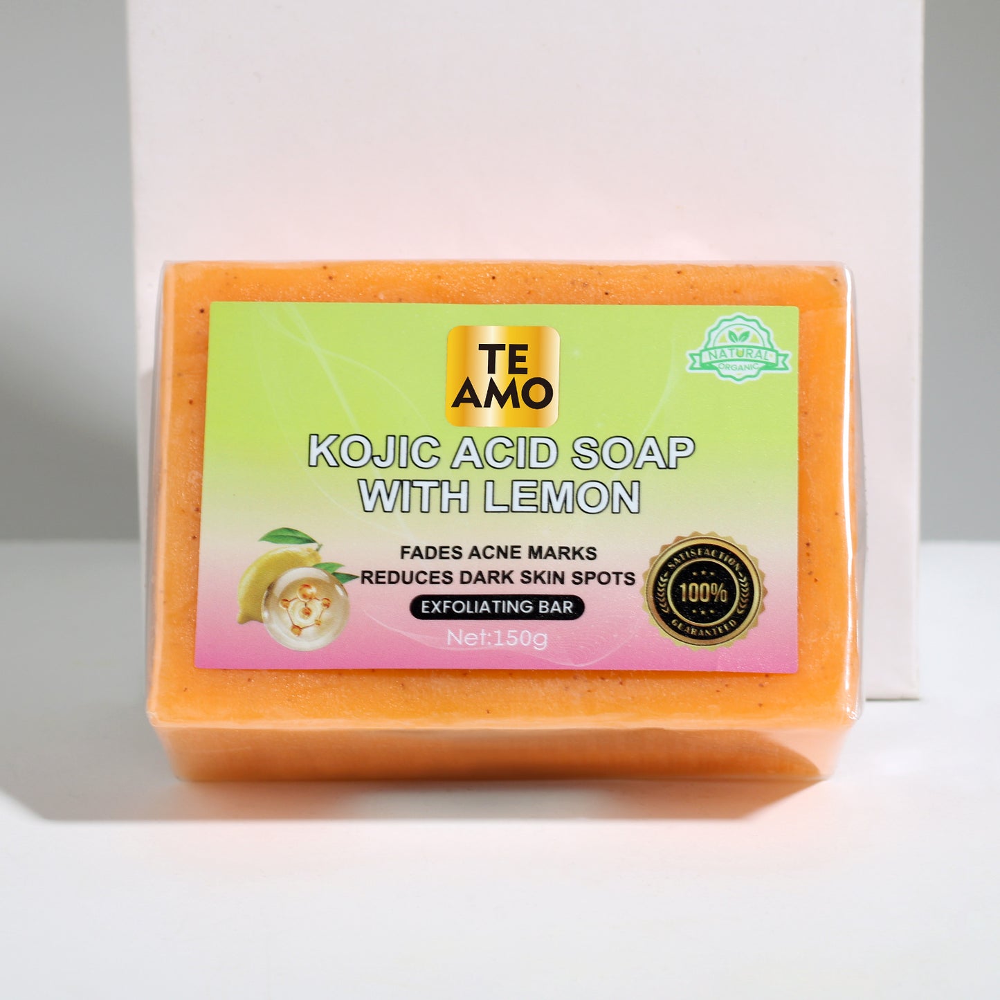 TURMERIC SOAP with LEMON 5.2 oz  by Te Amo - Exfoliating Bar