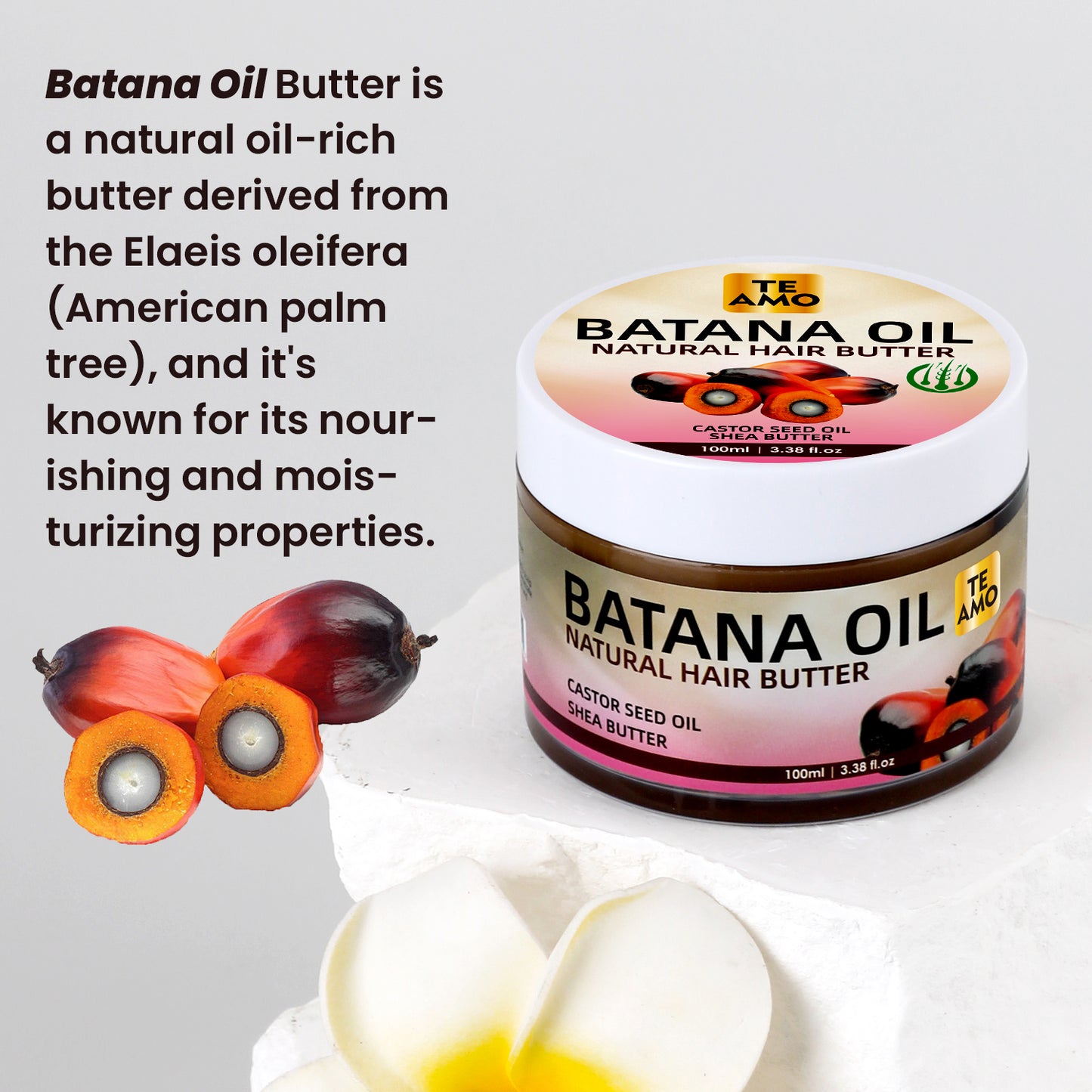 BATANA HAIR BUTTER MASK 3.38 oz by TE AMO
