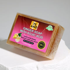 Kojic Soap with Ginger 5.2 oz  by Te Amo - Revitalizing Bar