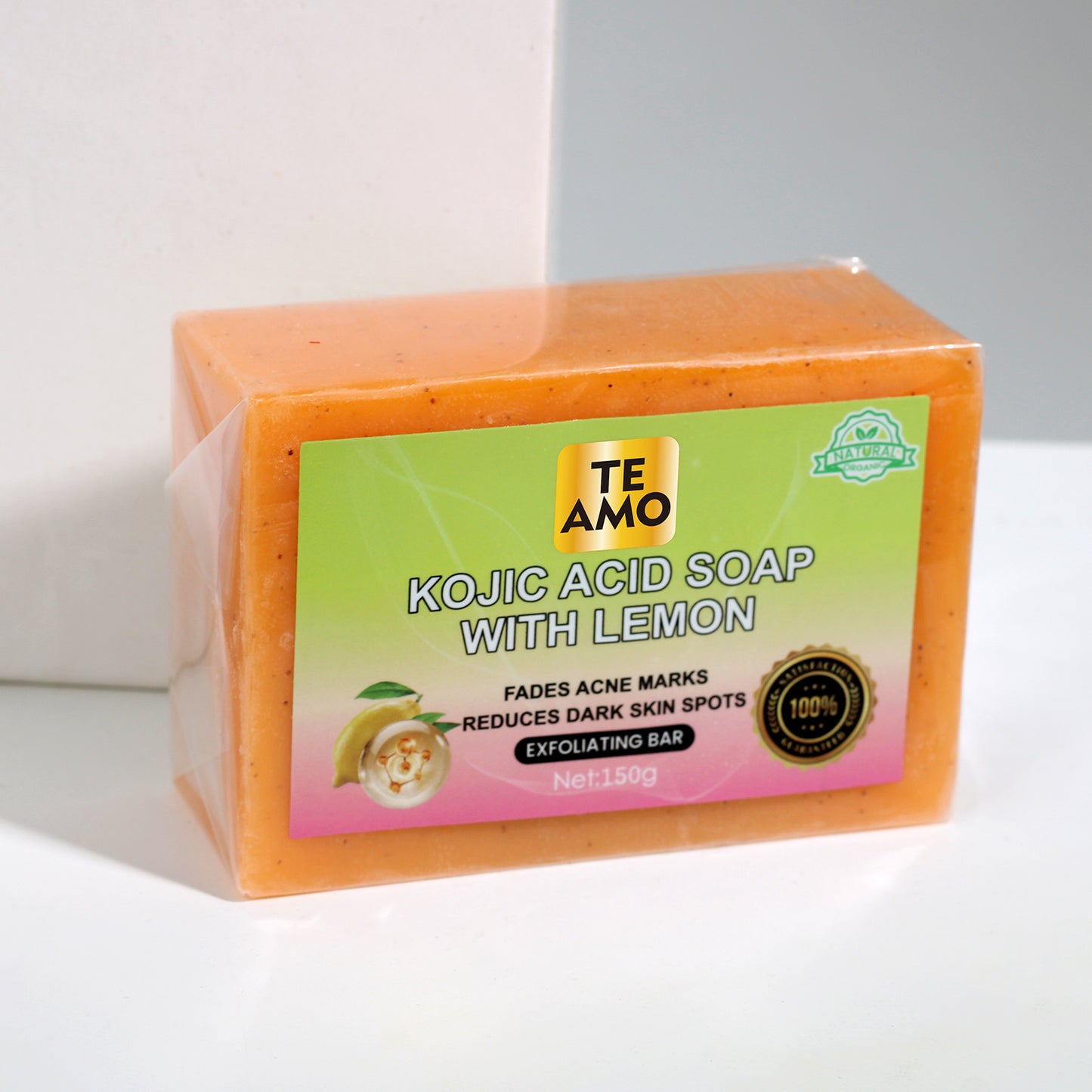 TURMERIC SOAP with LEMON 5.2 oz  by Te Amo - Exfoliating Bar