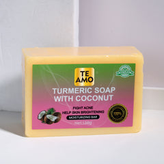 Turmeric Soap with Coconut 5.2 oz by Te Amo - Moisturizing Bar