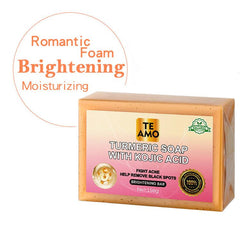 Kojic Acid Soap with Turmeric 5.2 oz by Te Amo - Brightening Bar