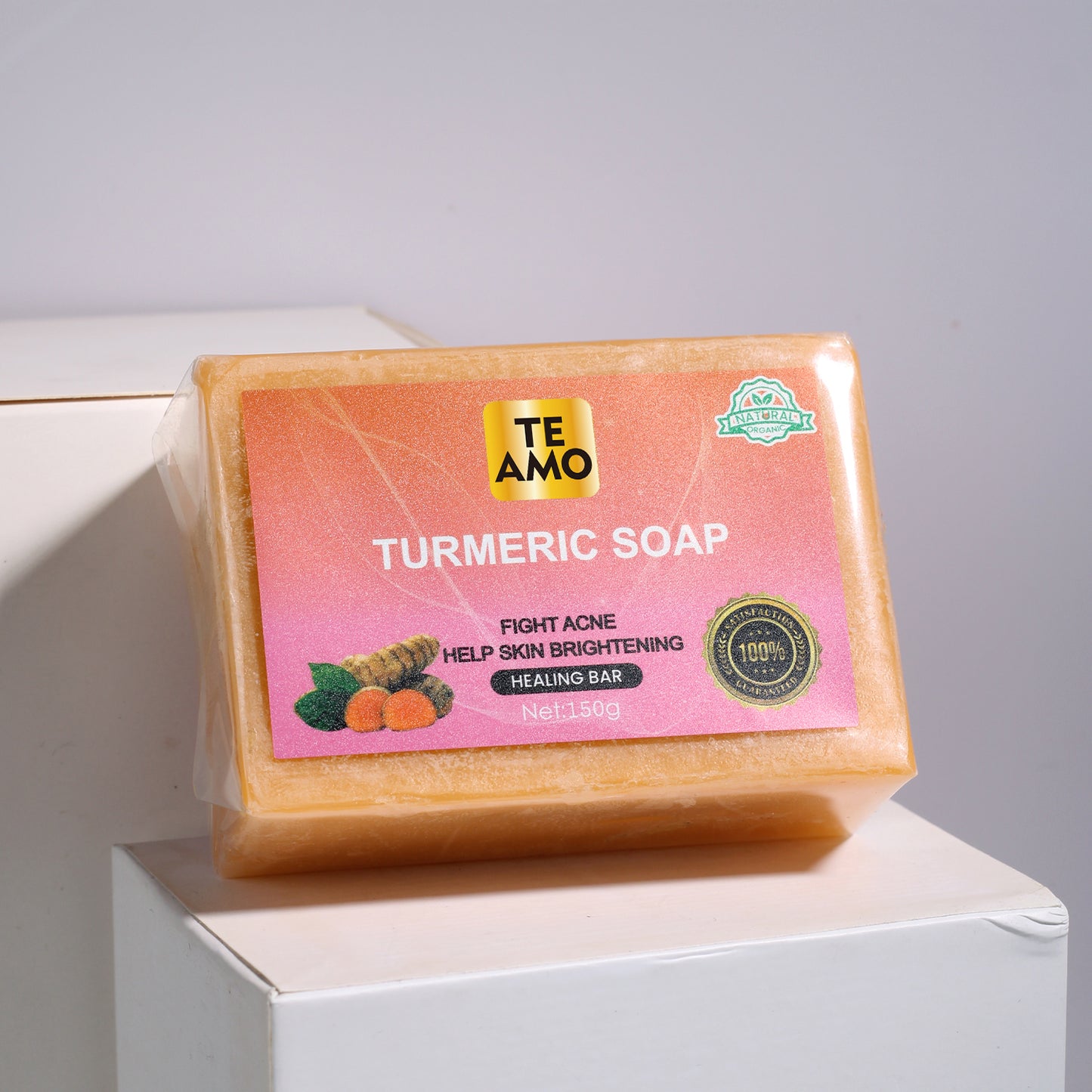 TURMERIC SOAP 5.2 oz by Te Amo - Healing Bar