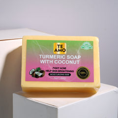 Turmeric Soap with Coconut 5.2 oz by Te Amo - Moisturizing Bar