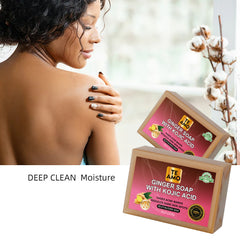 Kojic Soap with Ginger 5.2 oz  by Te Amo - Revitalizing Bar