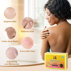 Turmeric Soap with Lemon 5.2 oz  by Te Amo - Exfoliating Bar