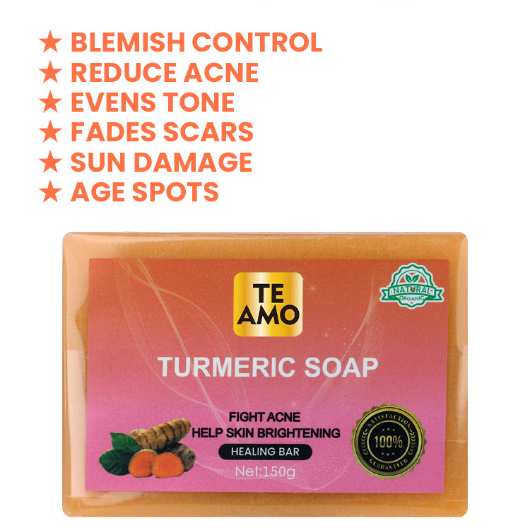 TURMERIC SOAP 5.2 oz by Te Amo - Healing Bar