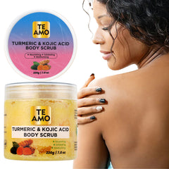 Body Scrub - Turmeric & Kojic 7.8 oz by Te Amo