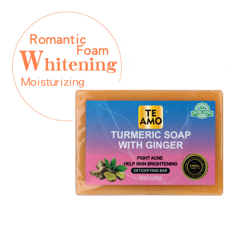 TURMERIC SOAP with GINGER 5.2 oz by Te Amo - Detoxifying Bar