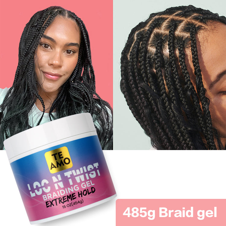 LOC N TWIST (Original) - EXTREME HOLD 8 oz by TE AMO |Braids, Edges, Locks, Twist|