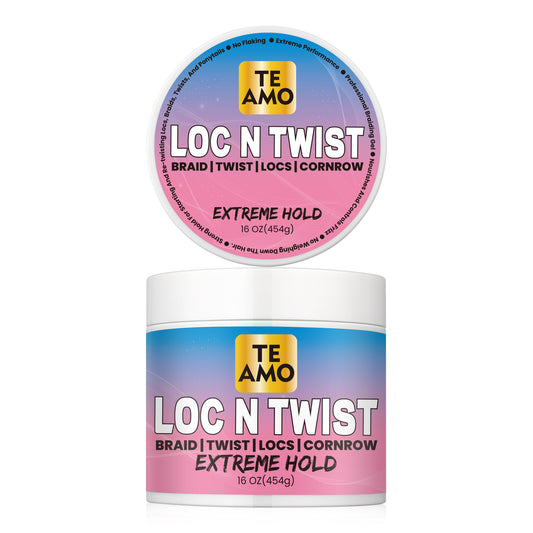 LOC N TWIST (Original) - EXTREME HOLD 16 oz by TE AMO |Braids, Edges, Locks, Twist|