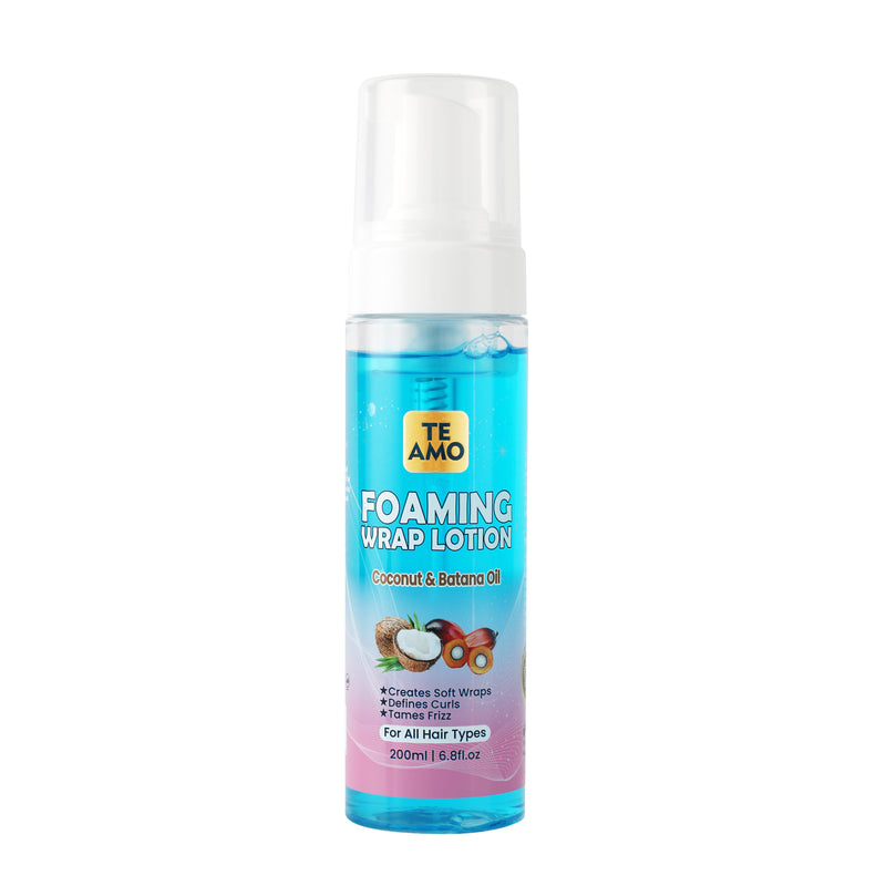 Foaming Wrap Lotion 6.8oz - Coconut & Batana Oil by TE AMO