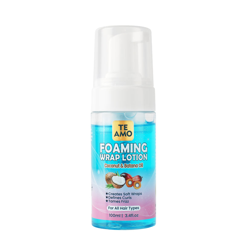 Foaming Wrap Lotion 3.4oz - Coconut & Batana Oil by TE AMO