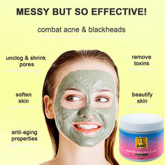Indian Healing Clay 16 oz by Te Amo - Volcanic Ash
