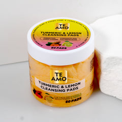 Cleansing Pads with Turmeric & Lemon 50 pcs by Te Amo