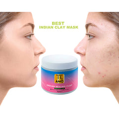 Indian Healing Clay 16 oz by Te Amo - Volcanic Ash