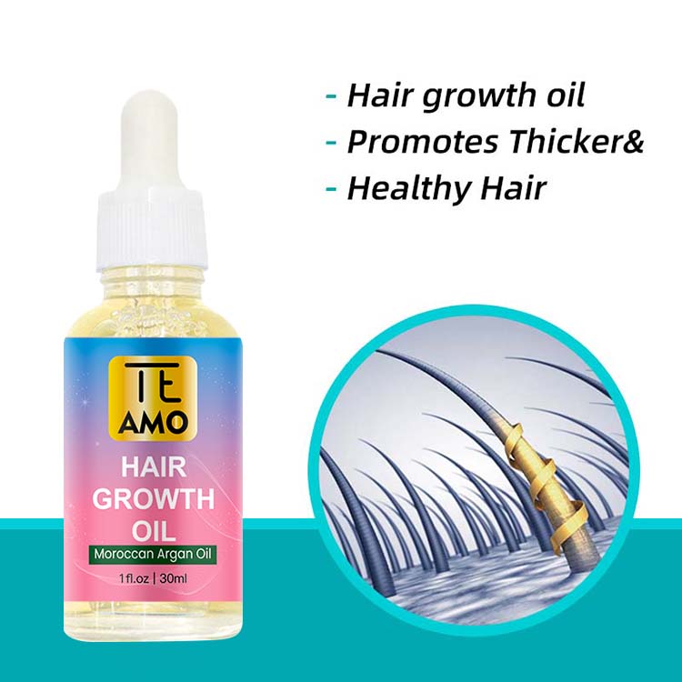 HAIR GROWTH OIL - MOROCCAN ARGAN 1 oz by Te Amo