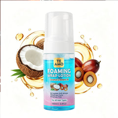 Foaming Wrap Lotion 3.4oz - Coconut & Batana Oil by TE AMO