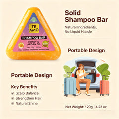 Shampoo Bar - Honey Mint & Argan Oil 4.23oz by Te Amo