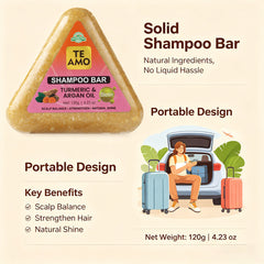 Shampoo Bar - Turmeric & Argan Oil 4.23oz by Te Amo