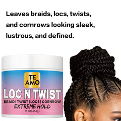 Loc N Twist (Original) - Extreme Hold 16 oz by Te Amo
