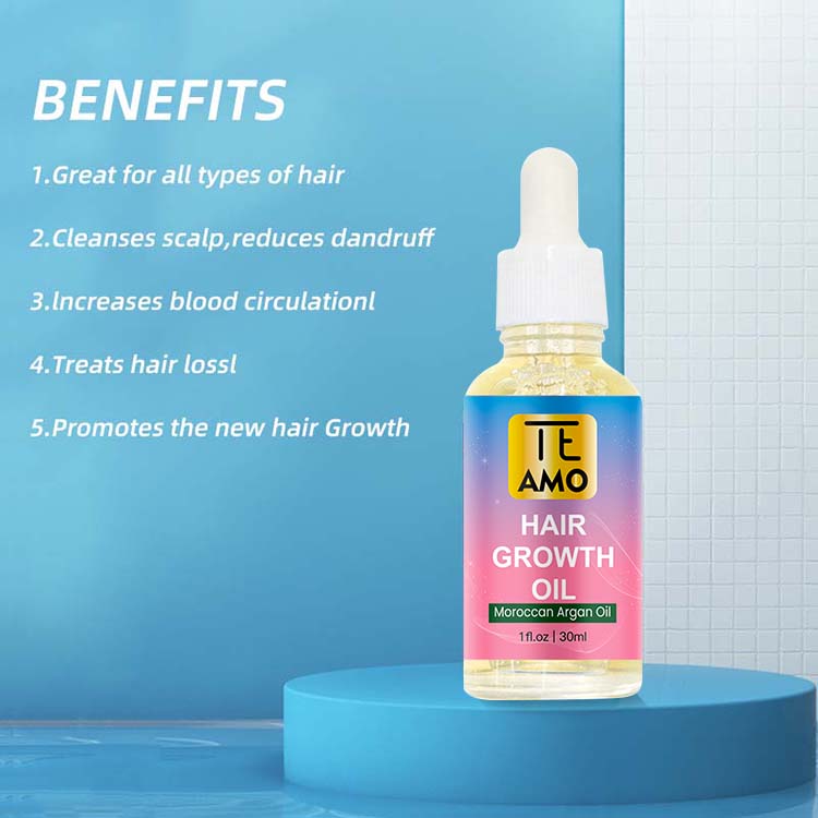 HAIR GROWTH OIL - MOROCCAN ARGAN 1 oz by Te Amo