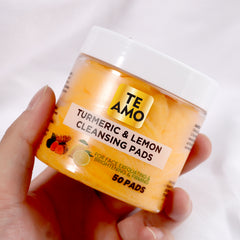 Cleansing Pads with Turmeric & Lemon 50 pcs by Te Amo