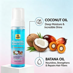 Foaming Wrap Lotion 6.8oz - Coconut & Batana Oil by TE AMO