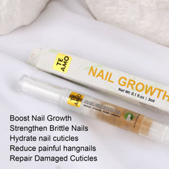 Nail Growth Oil - Jojoba, Sweet Almond, Vitamin E, Argan, Batana 0.1oz by Te Amo