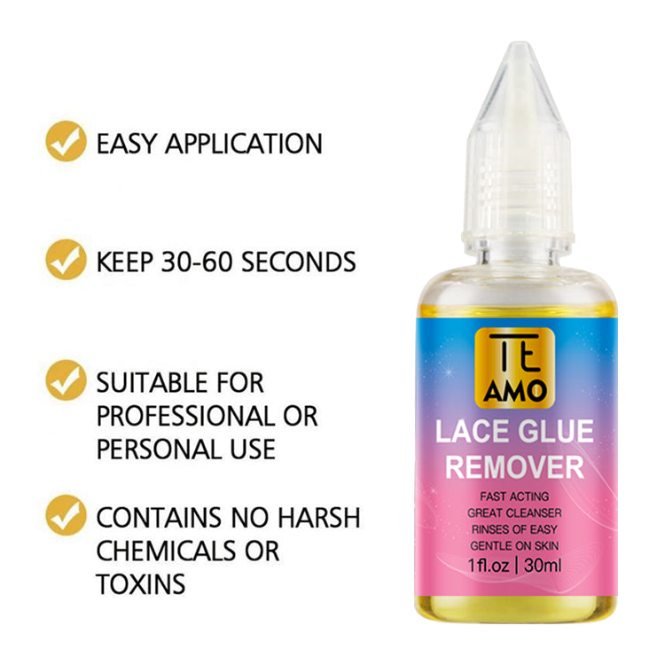 LACE GLUE REMOVER 1 oz by Te Amo