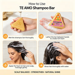 Shampoo Bar - Turmeric & Argan Oil 4.23oz by Te Amo