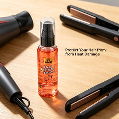 Heat Protector Serum 2oz - PH Balanced infused with Keratin & Natural oils by TE AMO
