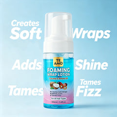 Foaming Wrap Lotion 3.4oz - Coconut & Batana Oil by TE AMO