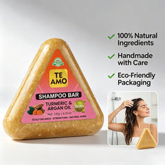 Shampoo Bar - Turmeric & Argan Oil 4.23oz by Te Amo