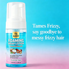 Foaming Wrap Lotion 3.4oz - Coconut & Batana Oil by TE AMO