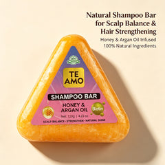 Shampoo Bar - Honey Mint & Argan Oil 4.23oz by Te Amo