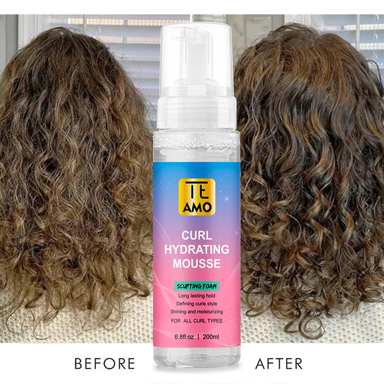 CURL HAIR MOUSSE 6.8 oz - Hydrating Sculpting Foam