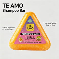 Shampoo Bar - Honey Mint & Argan Oil 4.23oz by Te Amo