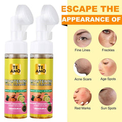 Brightening Facial Cleanser with Turmeric & Lemon 6.8 oz by Te Amo
