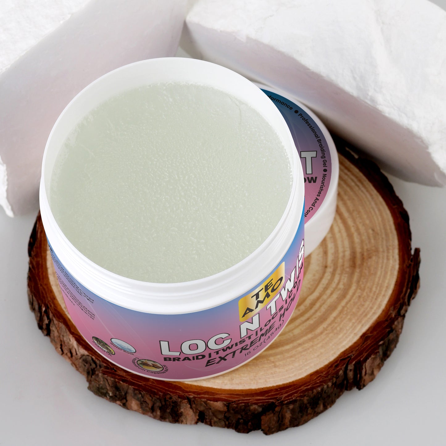 LOC N TWIST (Original) - EXTREME HOLD 16 oz by TE AMO |Braids, Edges, Locks, Twist|