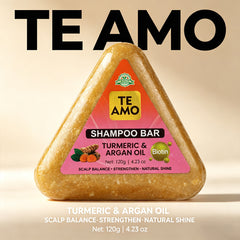 Shampoo Bar - Turmeric & Argan Oil 4.23oz by Te Amo