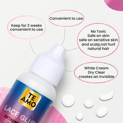 Lace Glue 1.34oz by Te Amo - Advanced Formula Extreme Hold