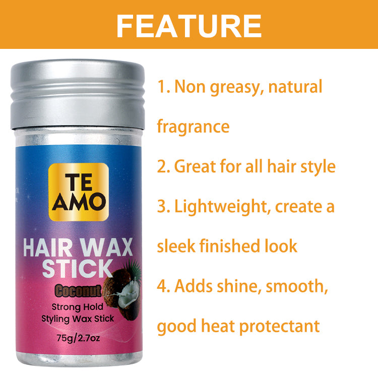 HAIR WAX STICK - COCONUT 2.7 oz by Te Amo